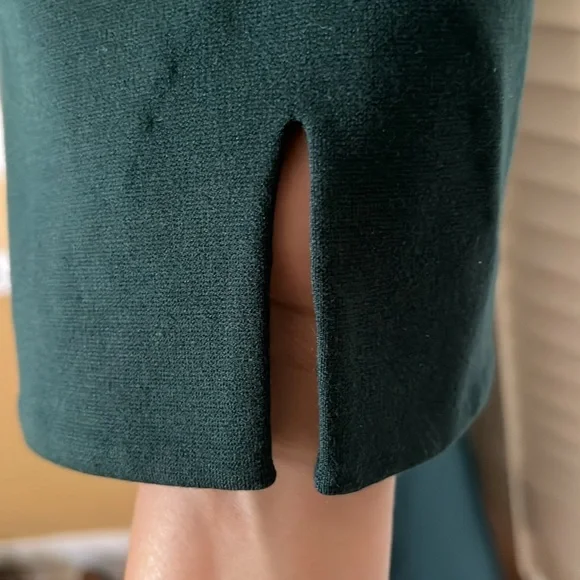 Kate Spade Green Diamanté Collar Dress. NWT - Picture 11 of 13